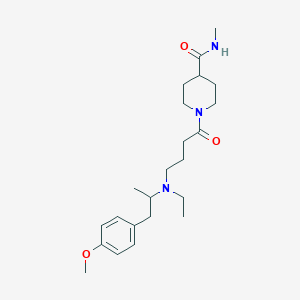 molecular formula C23H37N3O3 B055999 N-Desmethylidaverine CAS No. 120627-70-5