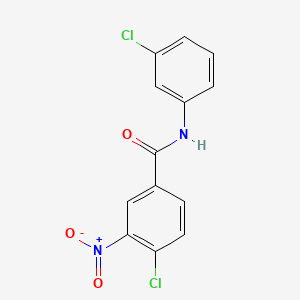 4-chloro-N-(3-chlorophenyl)-3-nitrobenzamide