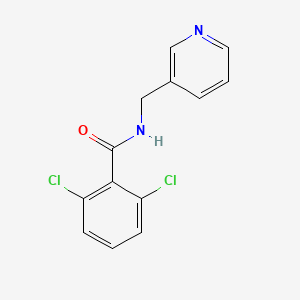 molecular formula C13H10Cl2N2O B5599989 2,6-dichloro-N-(pyridin-3-ylmethyl)benzamide CAS No. 329931-07-9