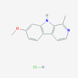molecular formula C13H13ClN2O B000056 Harmine Hydrochloride CAS No. 343-27-1
