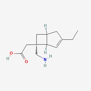 molecular formula C12H19NO2 B560033 Mirogabalin CAS No. 1138245-13-2