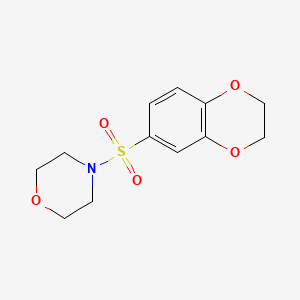 4-(2,3-dihydro-1,4-benzodioxin-6-ylsulfonyl)morpholine