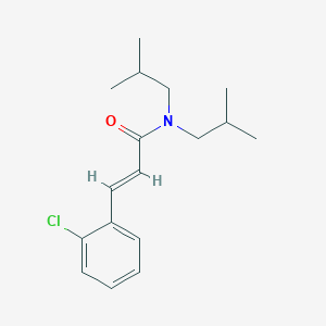 3-(2-chlorophenyl)-N,N-diisobutylacrylamide