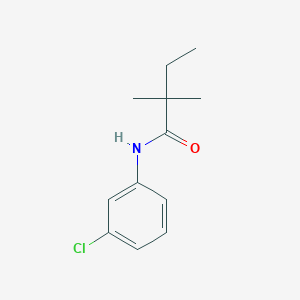 N-(3-chlorophenyl)-2,2-dimethylbutanamide