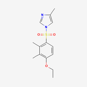 1-[(4-Ethoxy-2,3-dimethylphenyl)sulfonyl]-4-methylimidazole