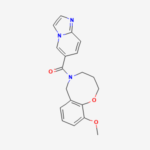 5-(imidazo[1,2-a]pyridin-6-ylcarbonyl)-10-methoxy-3,4,5,6-tetrahydro-2H-1,5-benzoxazocine