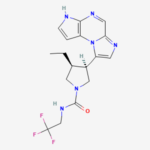 molecular formula C17H19F3N6O B560087 Upadacitinib CAS No. 1310726-60-3