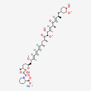 molecular formula C51H78NNaO13 B560154 seco 雷帕霉素钠盐 CAS No. 148554-65-8