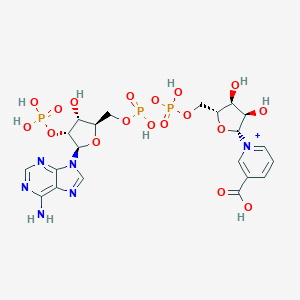 molecular formula C21H28N6O18P3+ B056018 Naadp CAS No. 119299-06-8