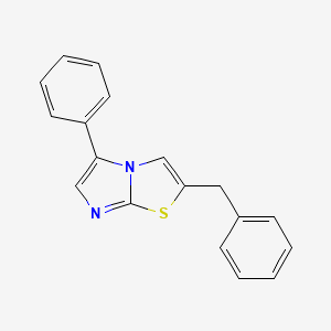 2-benzyl-5-phenylimidazo[2,1-b][1,3]thiazole