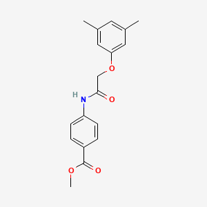 Methyl 4-[2-(3,5-dimethylphenoxy)acetamido]benzoate