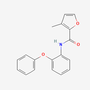 3-methyl-N-(2-phenoxyphenyl)furan-2-carboxamide