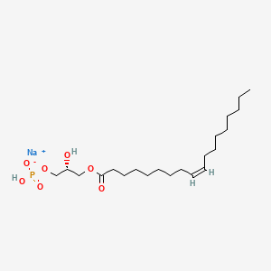 molecular formula C21H40NaO7P B560275 1-油酰溶血磷脂酸钠盐 CAS No. 325465-93-8