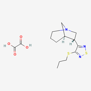 molecular formula C14H21N3O4S2 B560301 PTAC oxalate CAS No. 201939-40-4