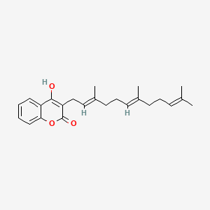 molecular formula C24H30O3 B560370 Ferulenol CAS No. 6805-34-1