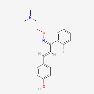 molecular formula C19H21FN2O2 B560403 Eplivanserin CAS No. 130579-75-8