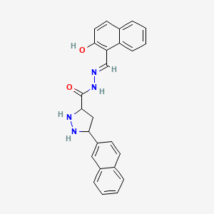 molecular formula C25H42N4O2 B560424 SKI-I，鞘氨醇激酶抑制剂 CAS No. 306301-68-8