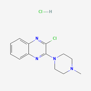 molecular formula C13H16Cl2N4 B560429 Vuf10166 hydrochloride CAS No. 55686-37-8