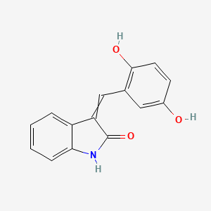 molecular formula C15H11NO3 B560434 Tripolin A CAS No. 128943-03-3
