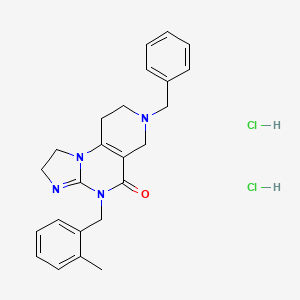 molecular formula C24-H26-N4-O.2Cl-H B560455 ONC-201 二盐酸盐 CAS No. 1638178-82-1