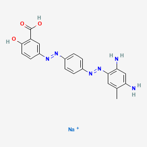 molecular formula C20H18N6NaO3+ B560457 NSC45586 CAS No. 6300-44-3