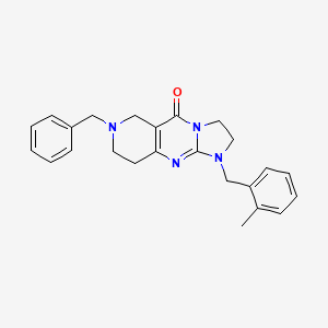 molecular formula C24H26N4O B560477 线状 TIC10 CAS No. 1616632-80-4