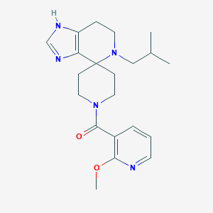 5-isobutyl-1'-[(2-methoxypyridin-3-yl)carbonyl]-1,5,6,7-tetrahydrospiro[imidazo[4,5-c]pyridine-4,4'-piperidine]