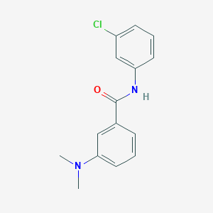 N-(3-chlorophenyl)-3-(dimethylamino)benzamide