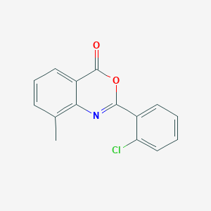 2-(2-chlorophenyl)-8-methyl-4H-3,1-benzoxazin-4-one