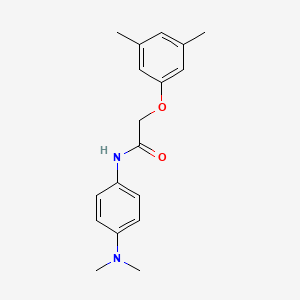 N-[4-(dimethylamino)phenyl]-2-(3,5-dimethylphenoxy)acetamide