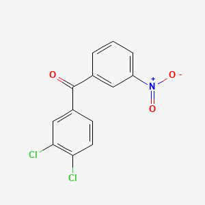 (3,4-dichlorophenyl)(3-nitrophenyl)methanone