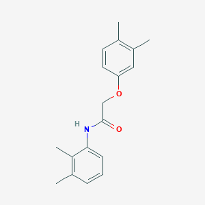 molecular formula C18H21NO2 B5606071 2-(3,4-dimethylphenoxy)-N-(2,3-dimethylphenyl)acetamide 