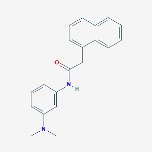 N-[3-(DIMETHYLAMINO)PHENYL]-2-(NAPHTHALEN-1-YL)ACETAMIDE