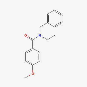 N-benzyl-N-ethyl-4-methoxybenzamide