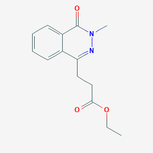 ethyl 3-(3-methyl-4-oxo-3,4-dihydro-1-phthalazinyl)propanoate