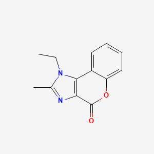 1-ethyl-2-methylchromeno[3,4-d]imidazol-4(1H)-one