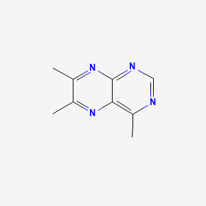 molecular formula C9H10N4 B560778 4,6,7-Trimethylpteridine CAS No. 19899-61-7