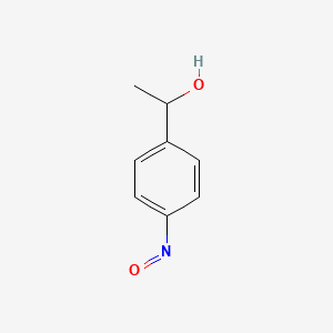 B560785 1-(4-Nitrosophenyl)ethan-1-ol CAS No. 105360-85-8