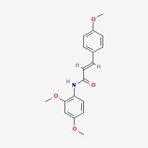 (2E)-N-(2,4-dimethoxyphenyl)-3-(4-methoxyphenyl)prop-2-enamide