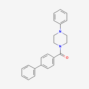 1-(4-biphenylylcarbonyl)-4-phenylpiperazine