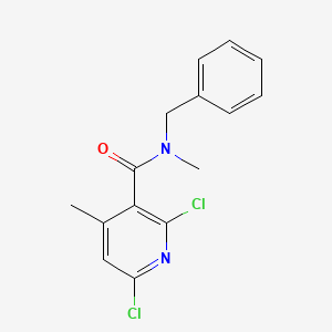 N-benzyl-2,6-dichloro-N,4-dimethylpyridine-3-carboxamide