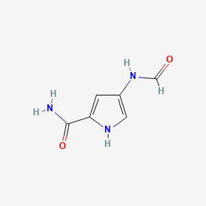 B560826 4-formamido-1H-pyrrole-2-carboxamide CAS No. 106339-34-8