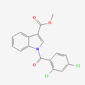 methyl 1-(2,4-dichlorobenzoyl)-1H-indole-3-carboxylate