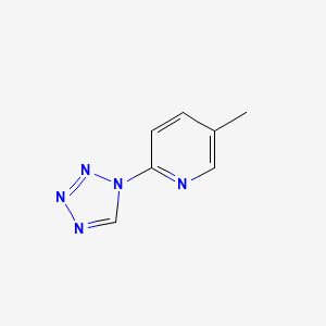 5-methyl-2-(1H-tetrazol-1-yl)pyridine