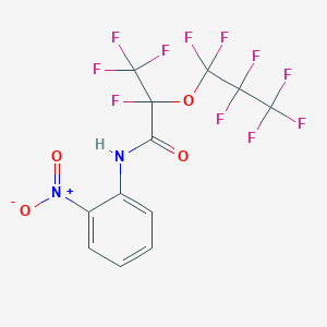 2,3,3,3-tetrafluoro-2-(heptafluoropropoxy)-N-(2-nitrophenyl)propanamide