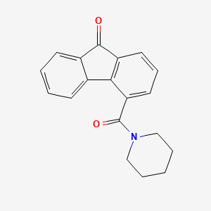 4-(1-piperidinylcarbonyl)-9H-fluoren-9-one