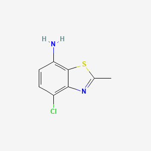 4-Chloro-2-methyl-1,3-benzothiazol-7-amine