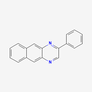 molecular formula C18H12N2 B5608625 2-phenylbenzo[g]quinoxaline 