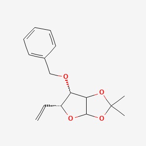 B560866 1,2-o-Isopropylidene-3-benzyloxy-5,6-dideoxy-glucofuranose CAS No. 19877-13-5