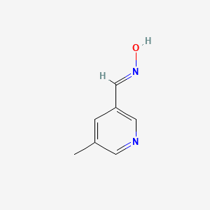 (E)-N-Hydroxy-1-(5-methyl-3-pyridinyl)methanimine
